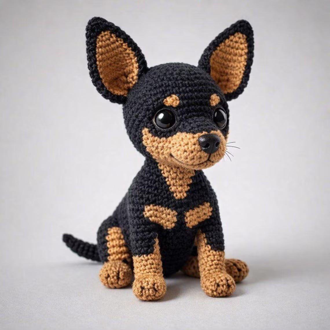 Crochet Dog Amigurumi Pattern PDF, Cute Puppy Toy, Small Dog Plush Tutorial, Digital Download, Beginner Friendly Amigurumi
