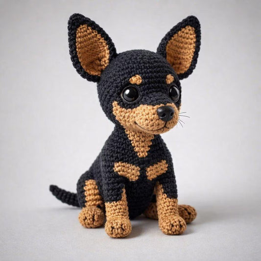 Crochet Dog Amigurumi Pattern PDF, Cute Puppy Toy, Small Dog Plush Tutorial, Digital Download, Beginner Friendly Amigurumi